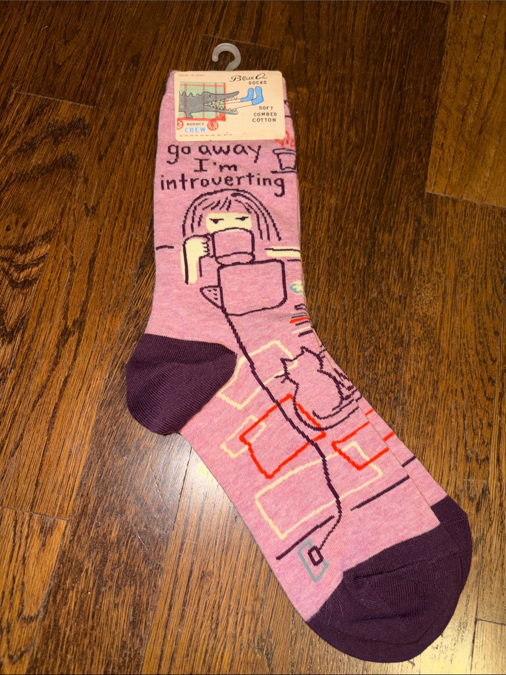 NEW Blue Q | Introvert Socks